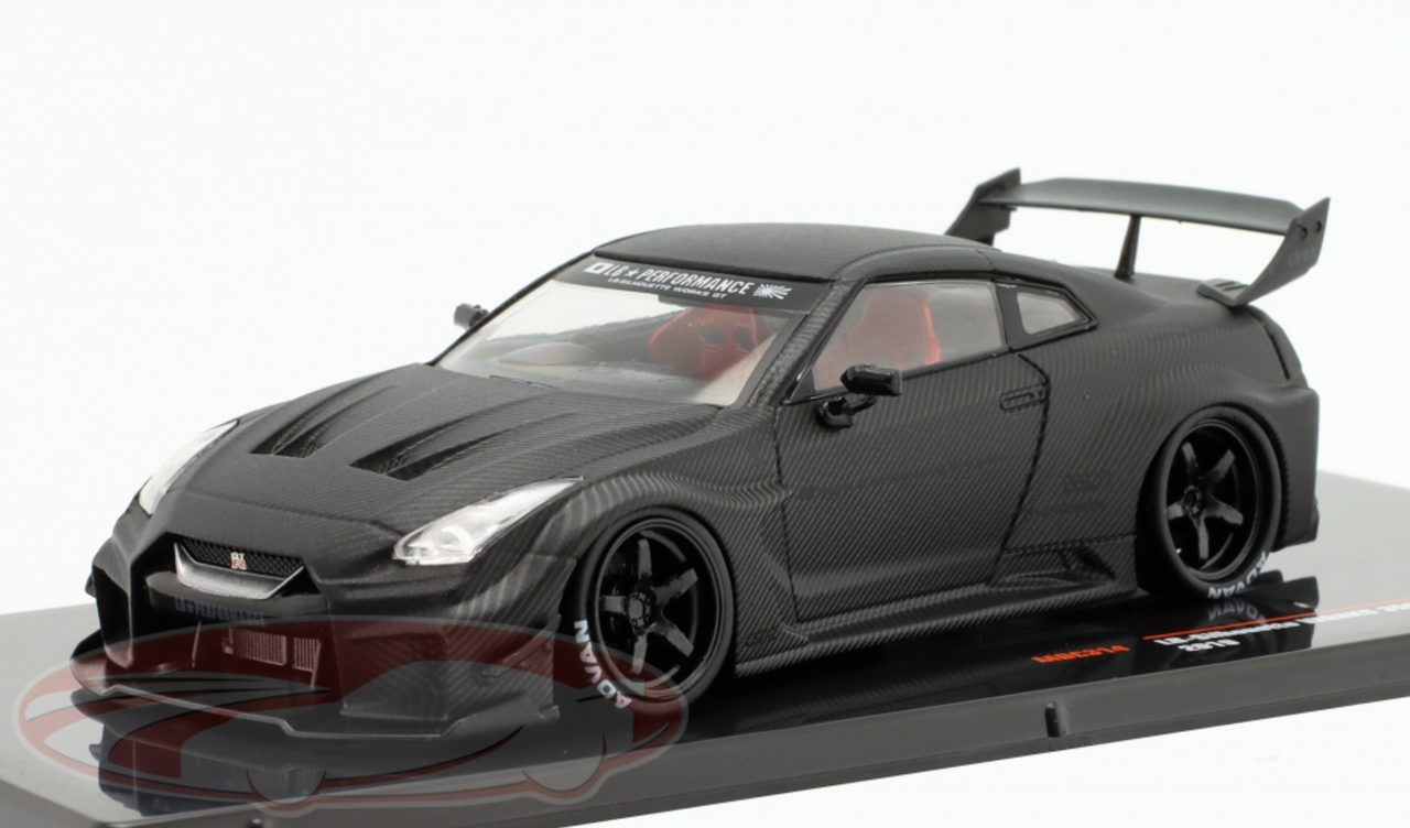 Make Up EIDOLON 1⁄43 LB-Silhouette WORKS GT 35GT-RR Black ⁄ Gold
