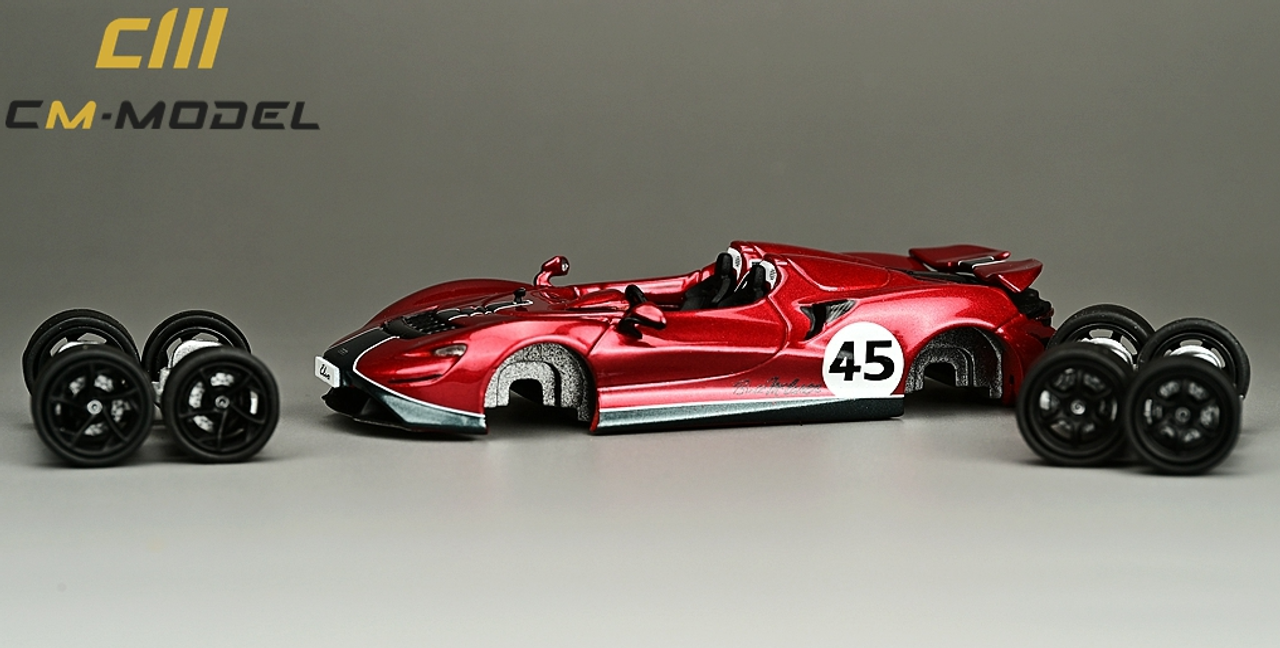 1/64 CM-Models McLaren Elva 45# (Red) Car Model