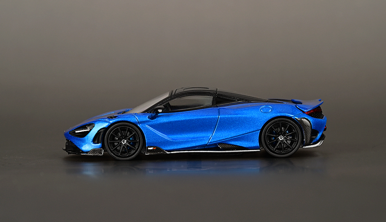 1/64 CM-Models McLaren 765LT (Metallic Blue) Car Model