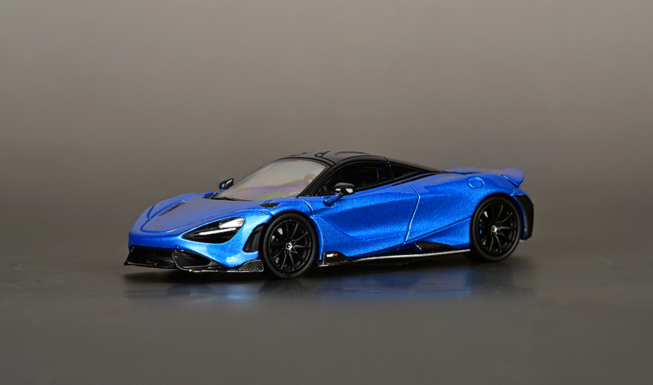 1/64 CM-Models McLaren 765LT (Metallic Blue) Car Model