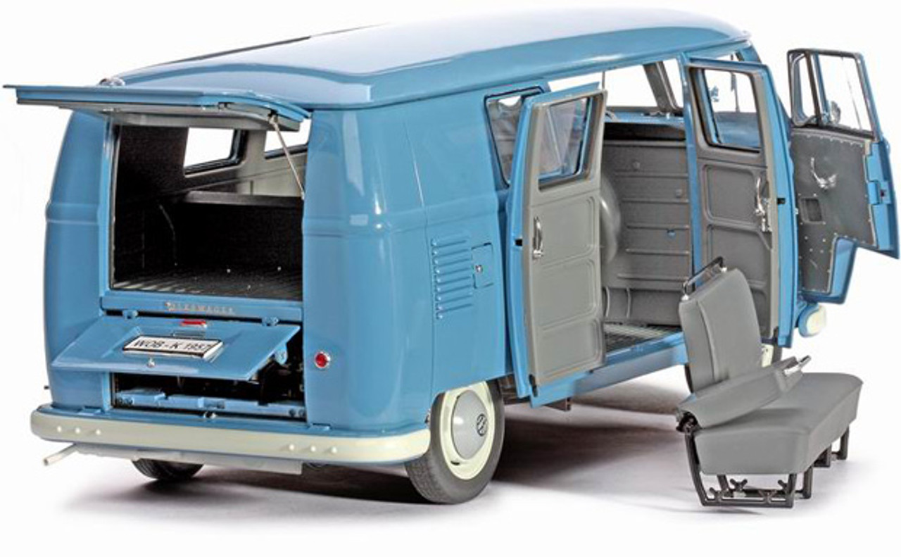 1/12 Sunstar 1957 Volkswagen Kombi Micro T1 Bus (Dove Blue