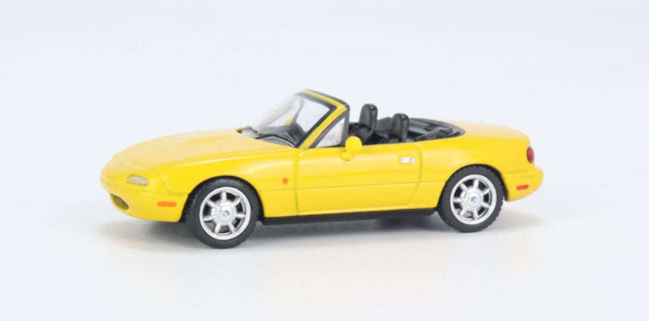 1/64 MINI GT Eunos Roadster Sunburst Yellow Diecast Car Model