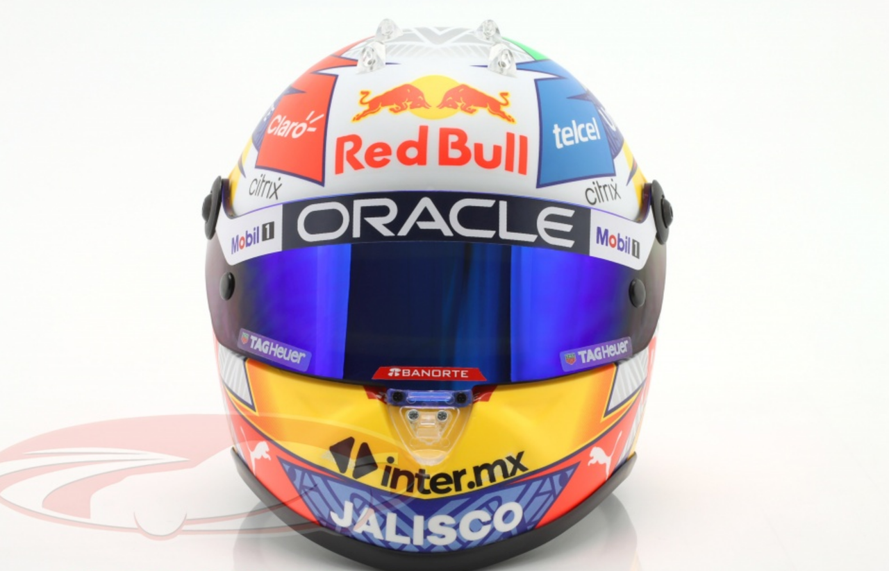 1/2 Schuberth 2022 Sergio Perez #11 Oracle Red Bull Racing Formula 1 Helmet Model