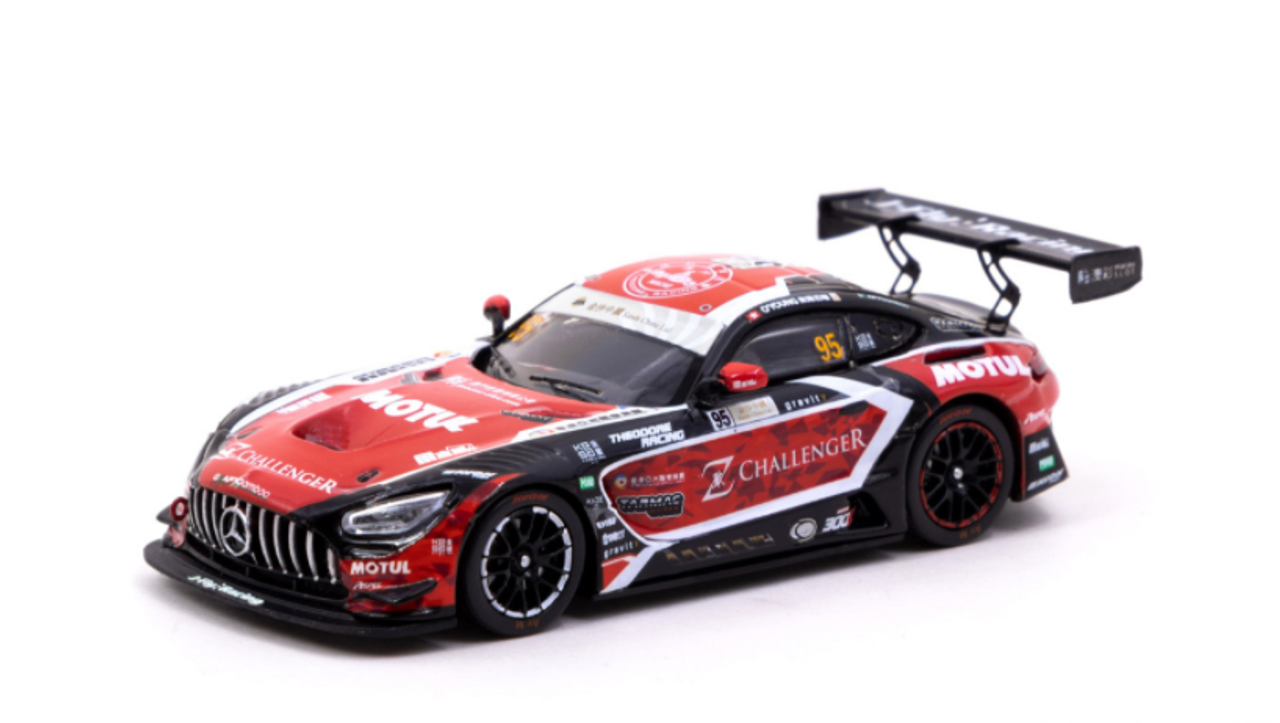  1/64 Tarmac Works Mercedes-AMG GT3 Macau GT Cup 2021 Diecast Car Model