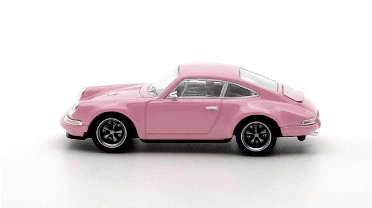 1/64 POPRACE Porsche Singer 911 - 965 Pink Edition Diecast Car Model