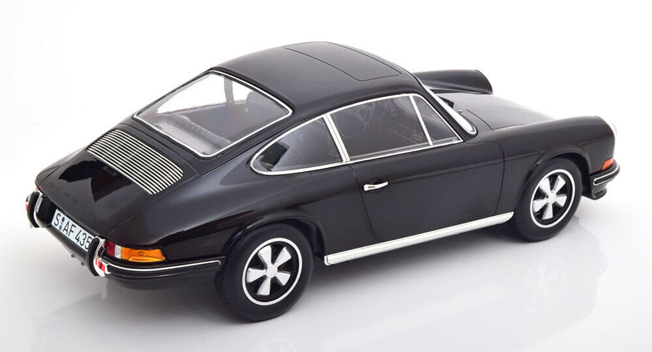 1/12 Norev 1972 Porsche 911 S Coupe (Black) Diecast Car Model