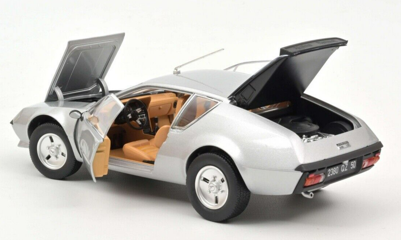 1/18 Norev 1979 Alpine Renault A310 V6 (Silver) Diecast Car Model