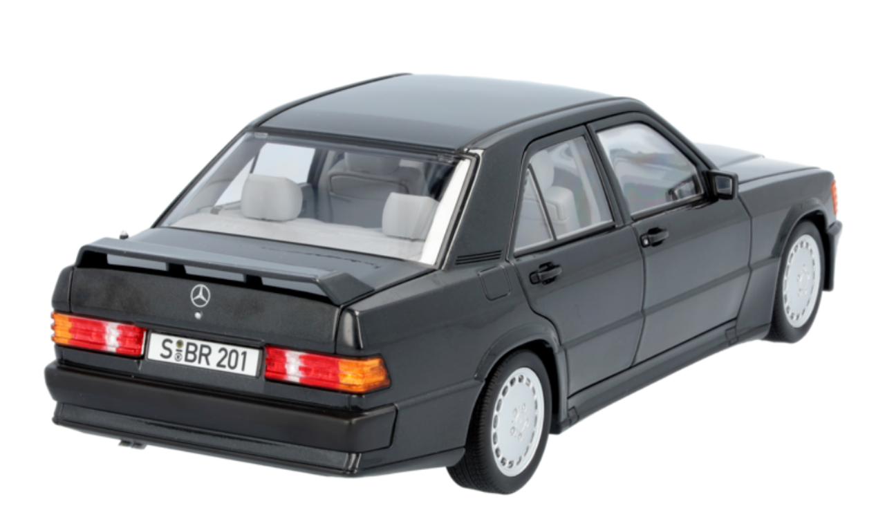 1/18 Norev 1984-1988 Mercedes-Benz 190 E 2.3 - 16 (W201) (Black) Diecast Car Model