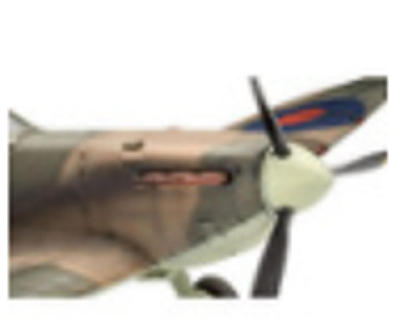 Level 4 Model Kit Spitfire MK. II Fighter Plane "Iron Maiden: Aces High" 1/32 Scale Model by Revell