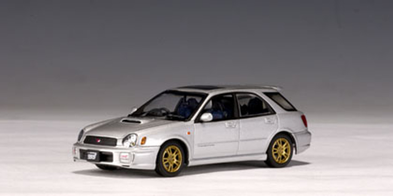 1/43 AUTOart SUBARU NEW AGE IMPREZA WRX WAGON STi 2001 (SILVER