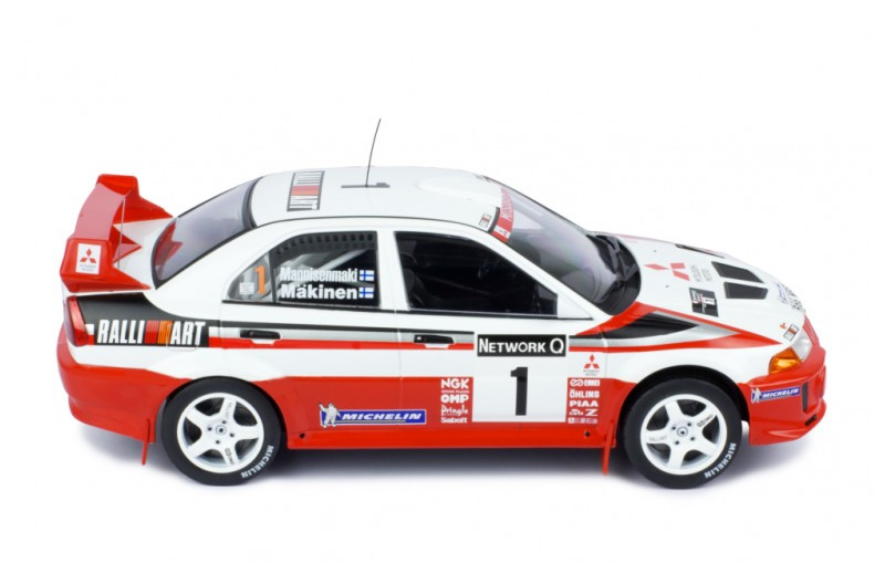 1/18 Ixo 1998 Mitsubishi Lancer RS Evolution V #1 RAC Rally