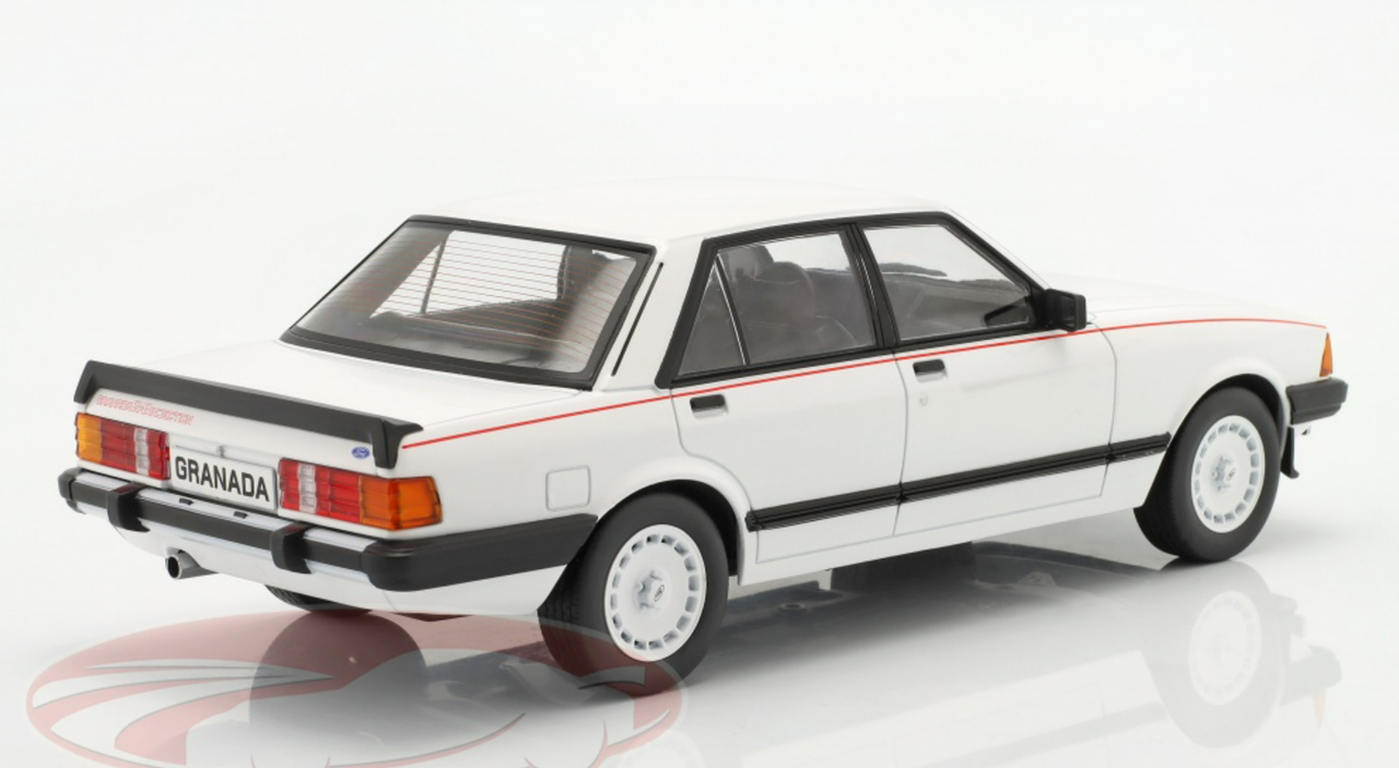 1/18 Modelcar Group Ford Granada MK2 2.8 Injection (White) Car Model