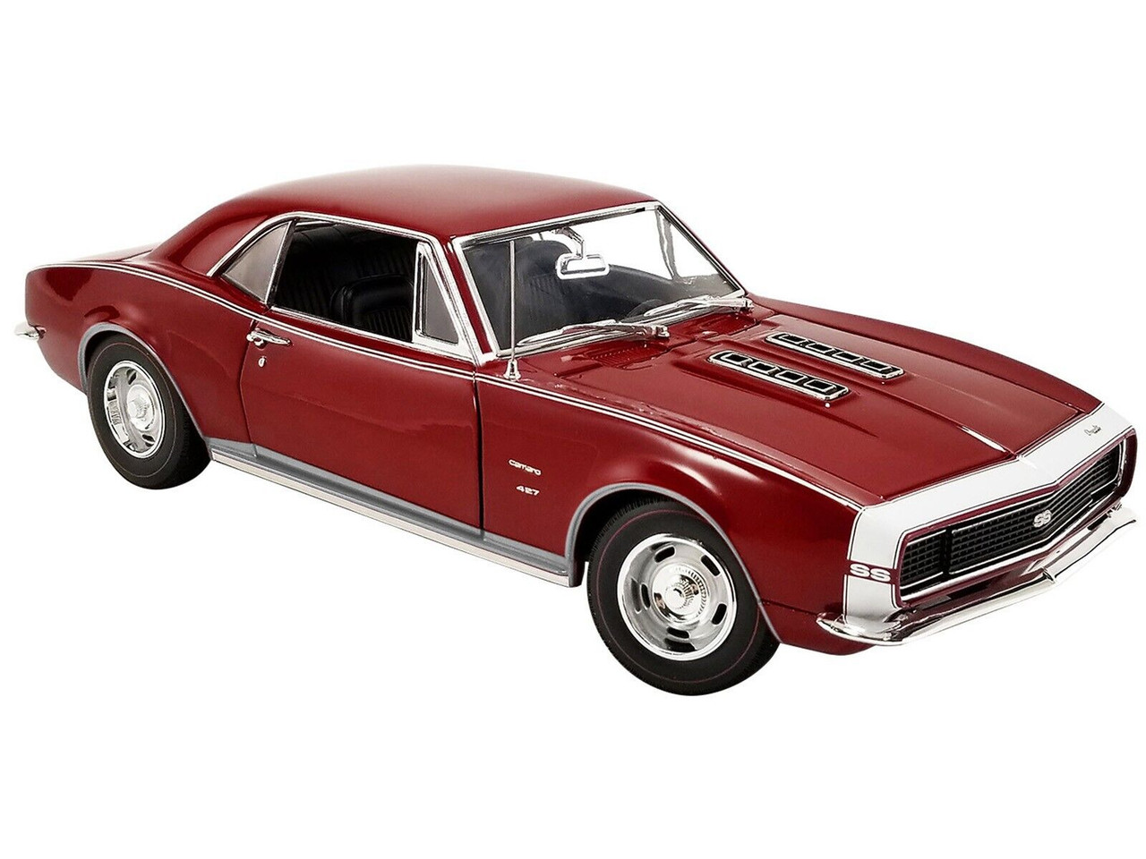 Chevrolet Camaro 赤 1/18スケールモデル 1:18 1981 Chevrolet Camaro Z/28 - Red with Orange Tri Color