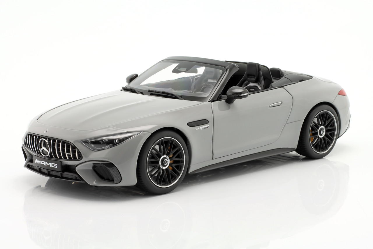 1/18 iScale Mercedes-Benz AMG SL63 4Matic (R232) (Alpine Grau Grey) Diecast Car Model
