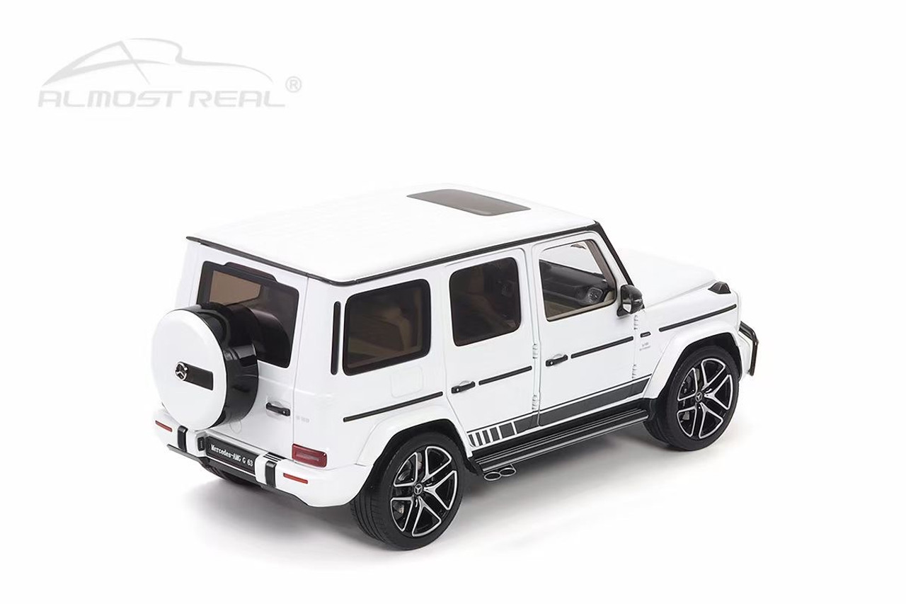1/18 Almost Real Mercedes-Benz G-Class G63 AMG (White) Car Model