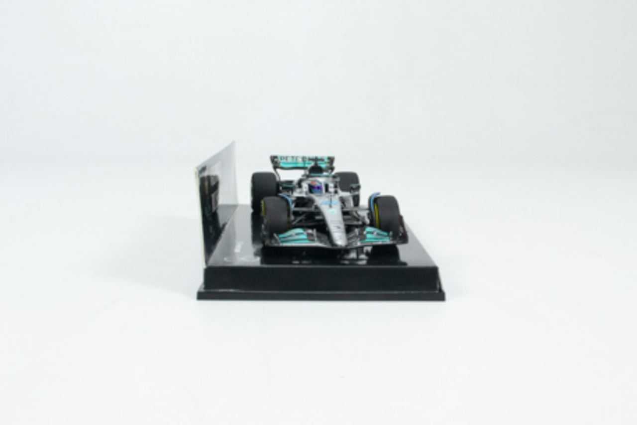 1/43 Minichamps 2022 Formula 1 George Russell Mercedes-AMG F1 W13 #63 3rd Hungary GP Car Model