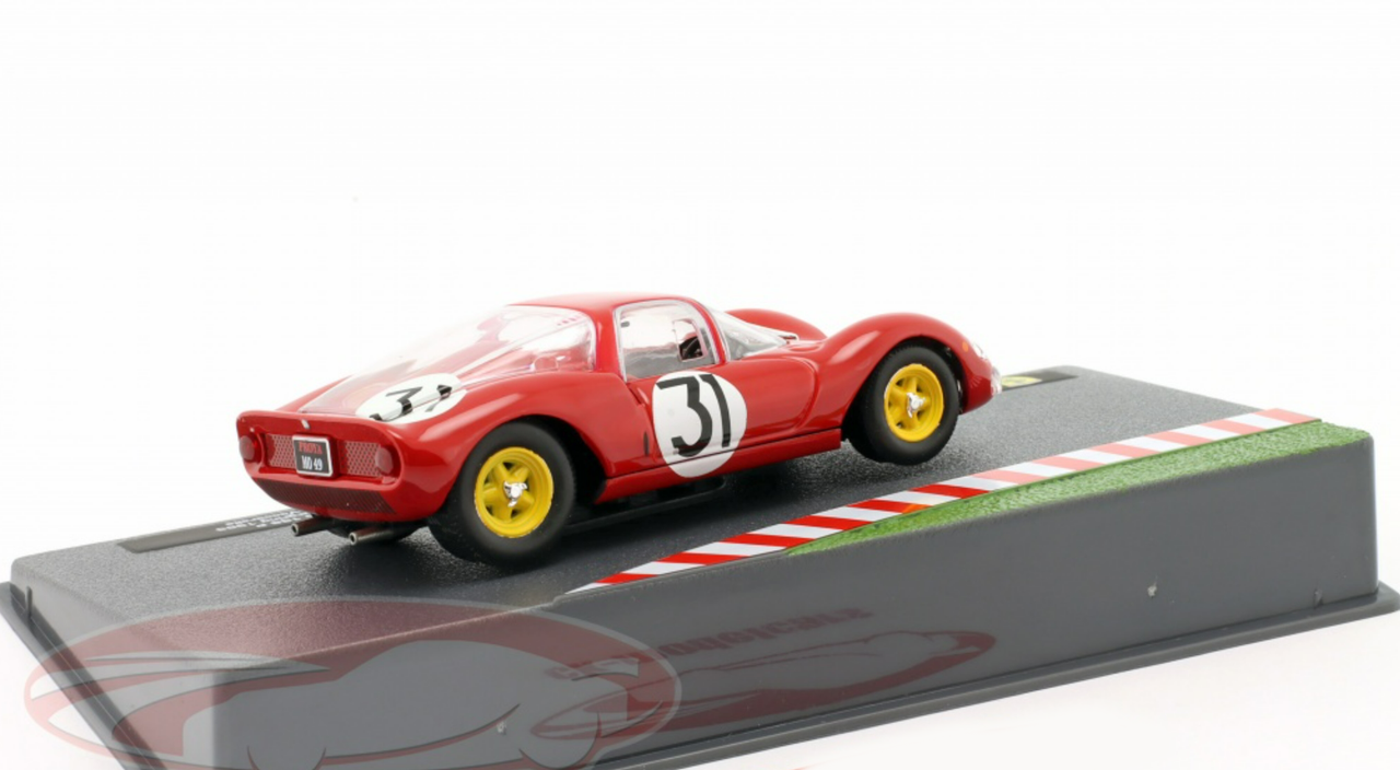 1/43 Altaya 1965 Ferrari Dino 166 P #31 1000km Nürburgring SpA Ferrari SEFAC Lorenzo Bandini, Nino Vaccarella Car Model