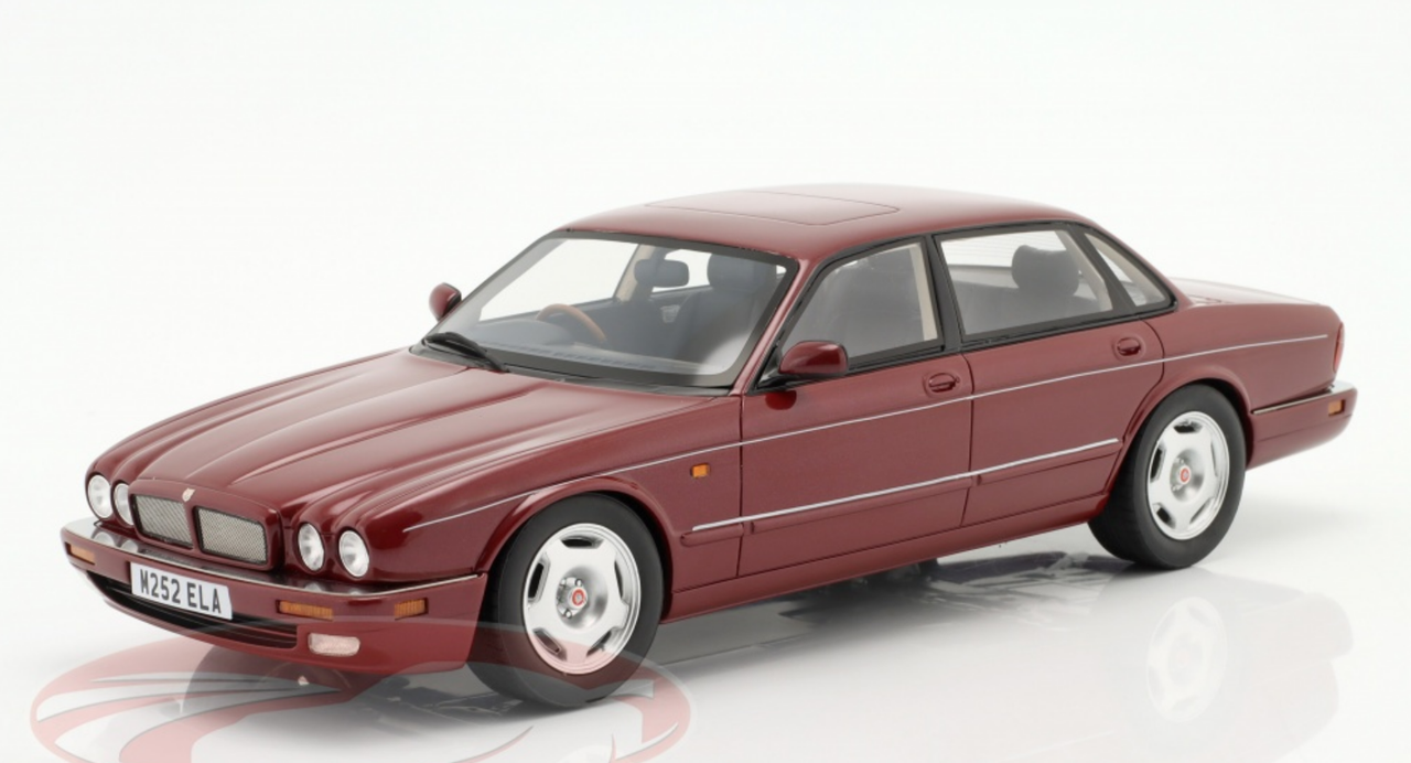 1/18 Cult Scale Model 1995 Jaguar XJR X300 (Dark Red Metallic) Car