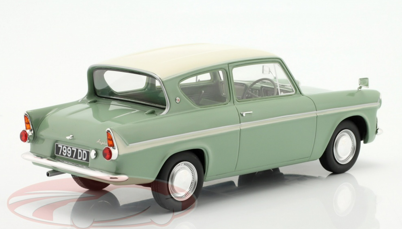 1/18 Cult Scale Model 1961 Ford Anglia 105E (Green) Diecast Car Model