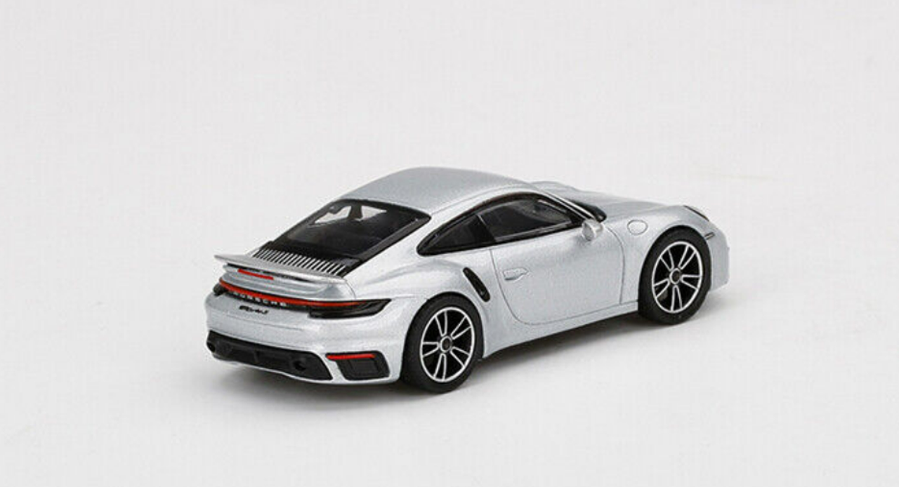 MINI GT Porsche 911 Turbo S GTシルバーメタリック 1/64 Mini GT Porsche 911 992 Turbo S (GT Silver Metallic