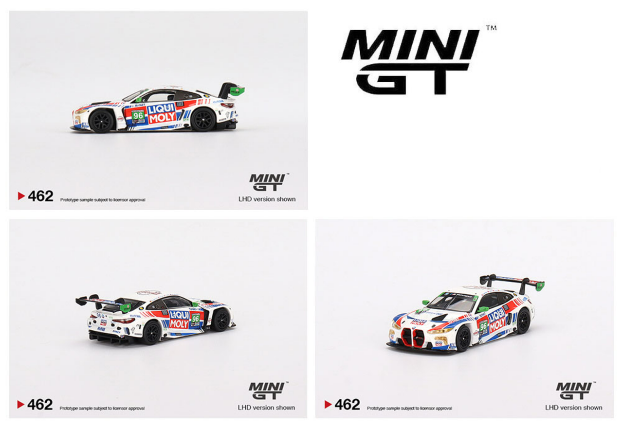 1/64 BMW M4 GT3 Toy Car 1:64 Racing 3'' Vehicle Miniature Model