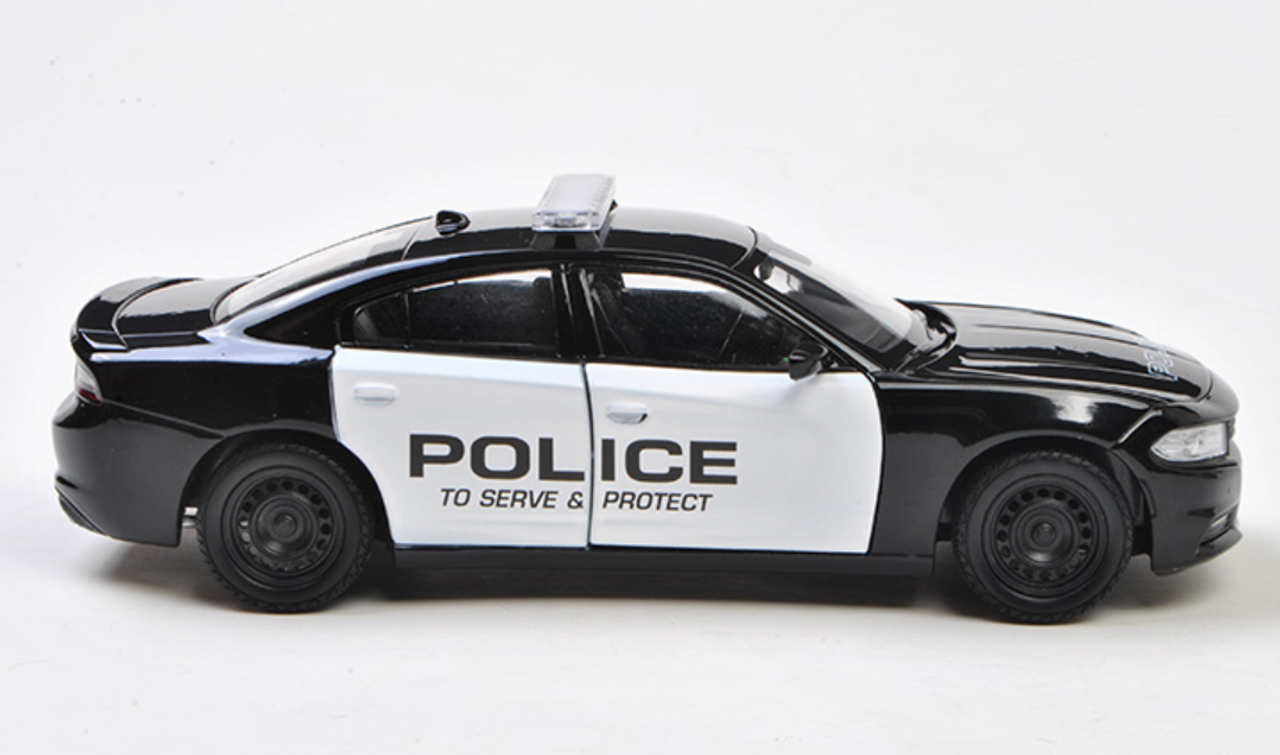 dodge charger police toy car