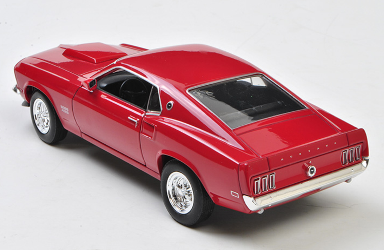 1/24 Welly FX 1969 Ford Mustang Boss 429 (Red) Diecast Car Model