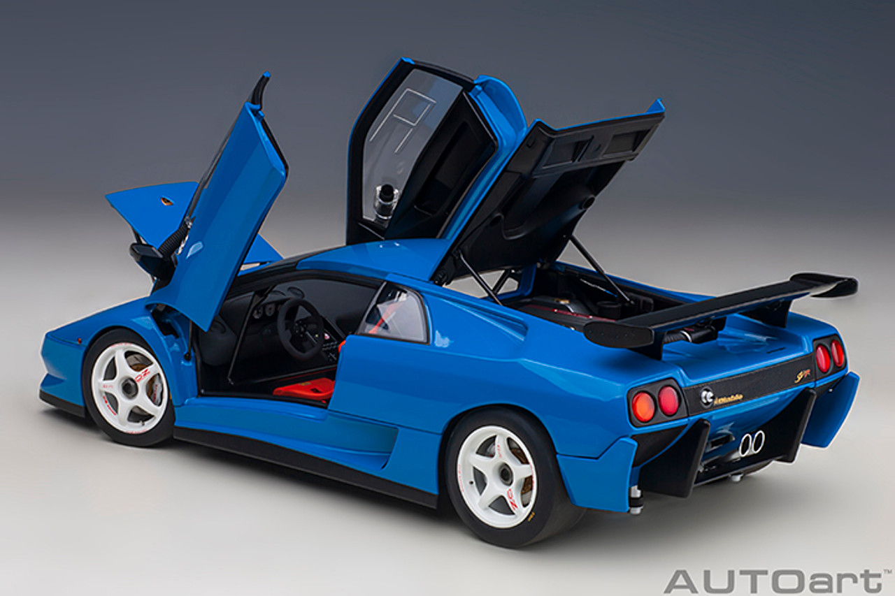 1/18 AUTOart Lamborghini Diablo SV-R (Le Mans Blue) Car Model