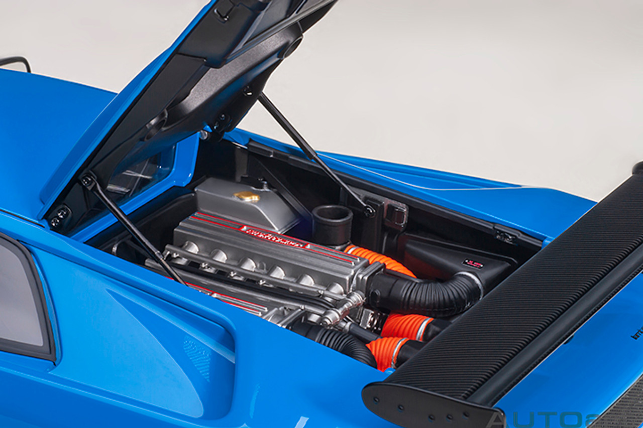 chie 1/18 AUTOart Lamborghini Diablo SV-R (Le Mans Blue) Car