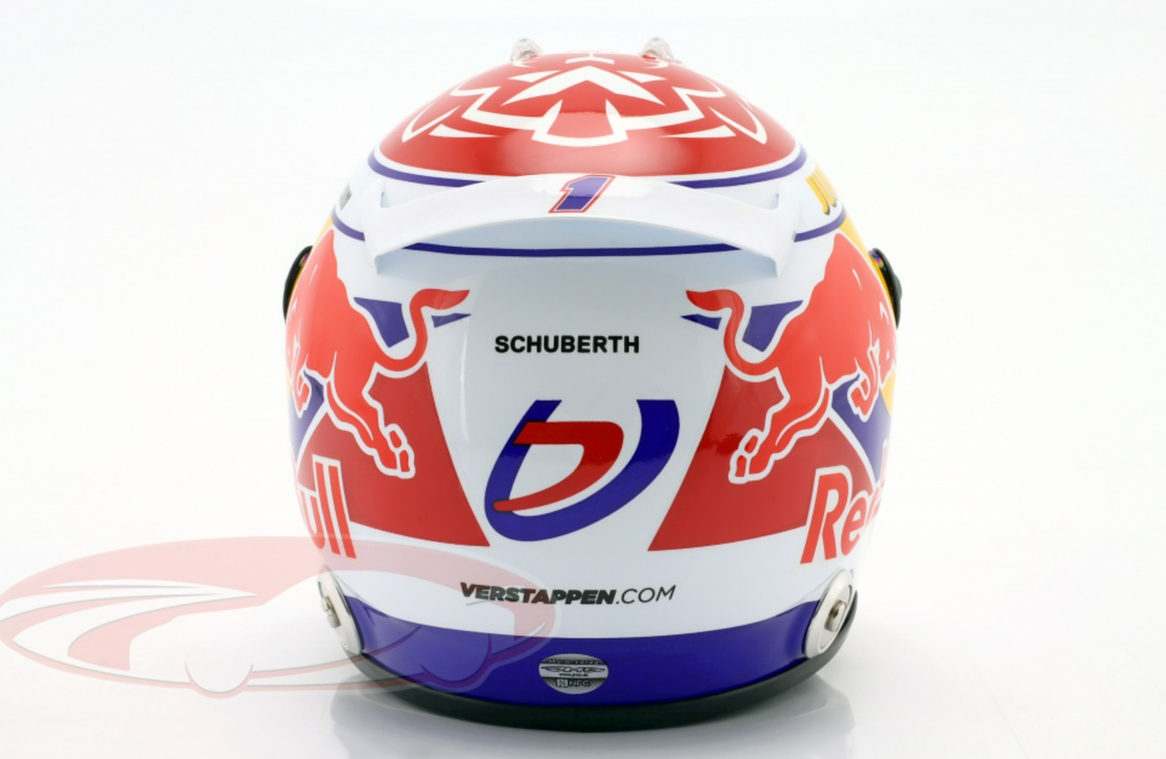 1/2 Schuberth 2022 Max Verstappen Oracle Red Bull Racing #1 Formula 1 Zandvoort Helmet Model