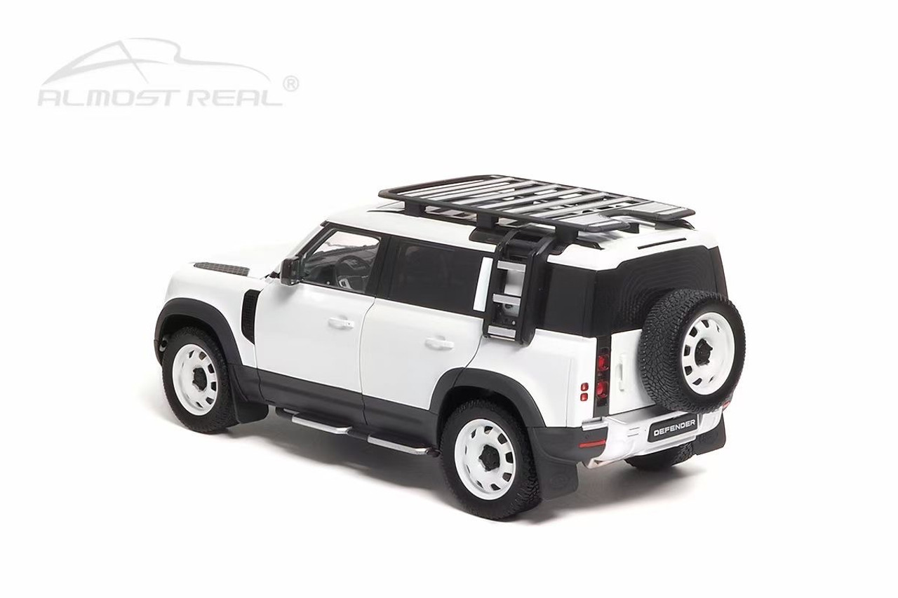 1/18 Almost Real Land Rover L663 Defender 110 (White) North America Edition Diecast Car Model Limited