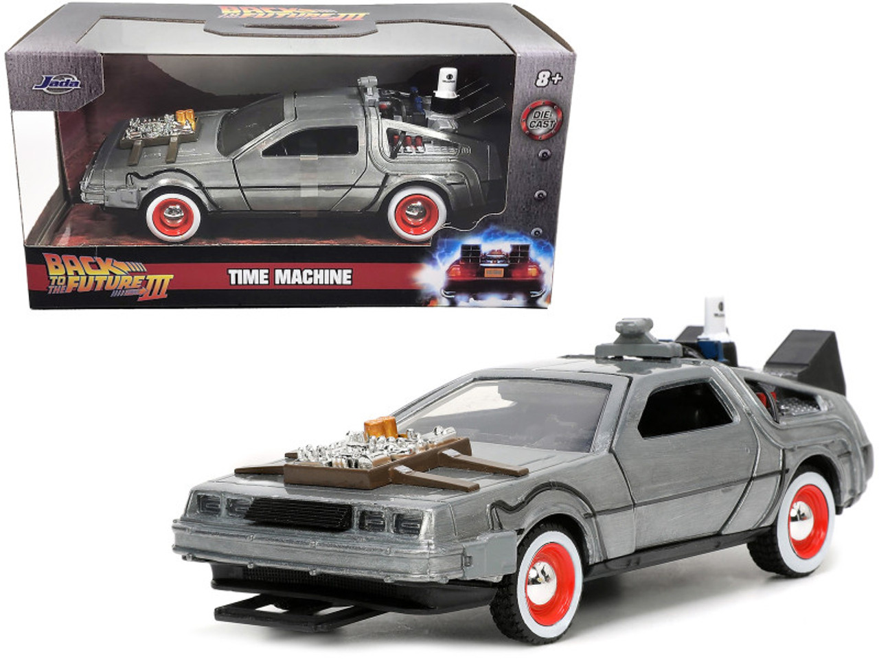 1/32 Jada Back To The Future III Time Machine Car Model