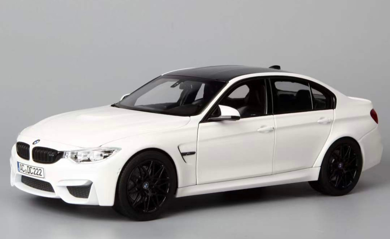 1/18 Norev 2015-2019 BMW M3 Competition F80 (White) Diecast