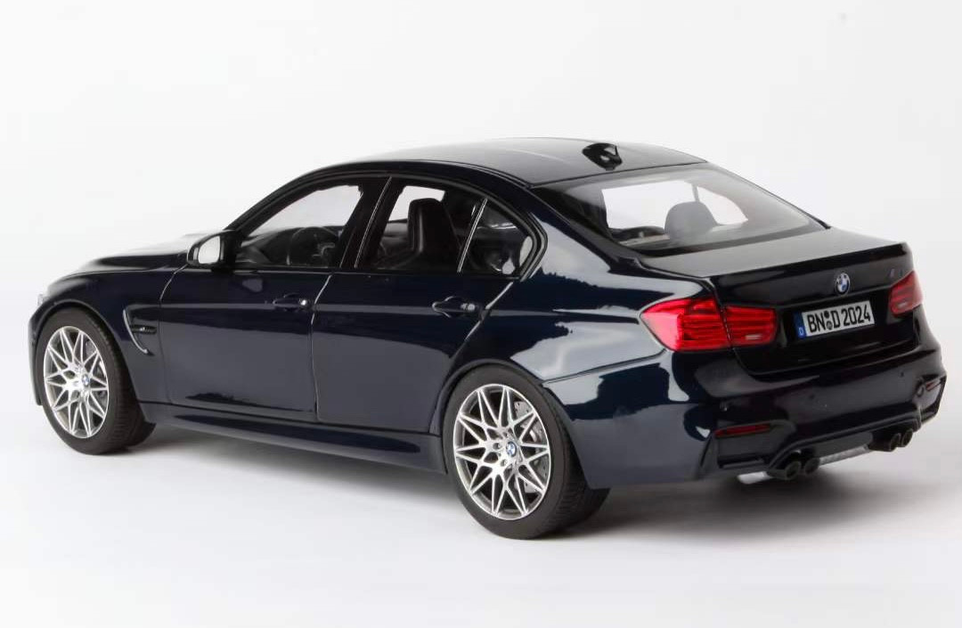 1/18 Norev 2015-2019 BMW M3 Competition F80 (Dark Blue) Diecast