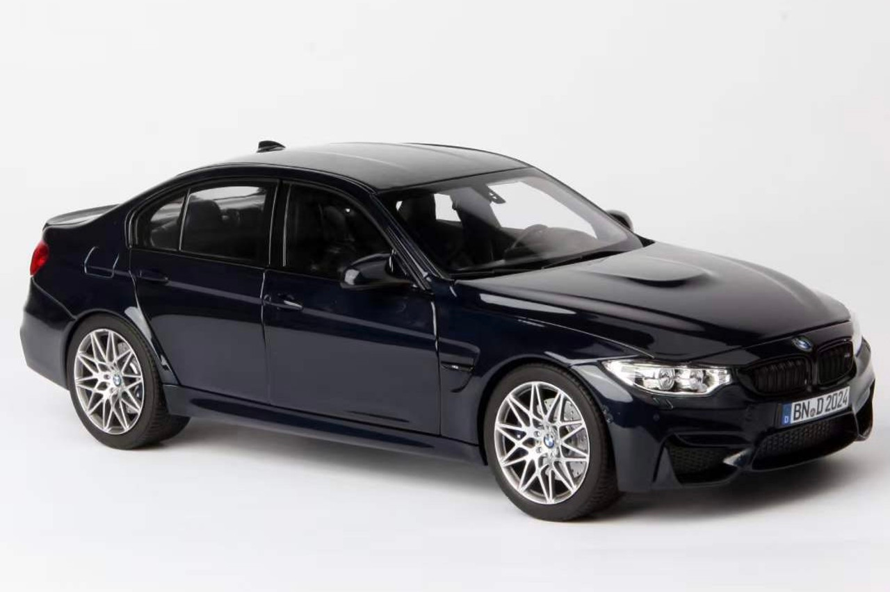 1/18 Norev 2015-2019 BMW M3 Competition F80 (Dark Blue