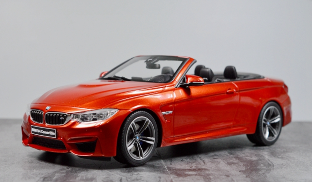 1/18 GT Spirit GTSpirit BMW F83 M4 Convertible (Metallic Red/Orange) Resin Car Model