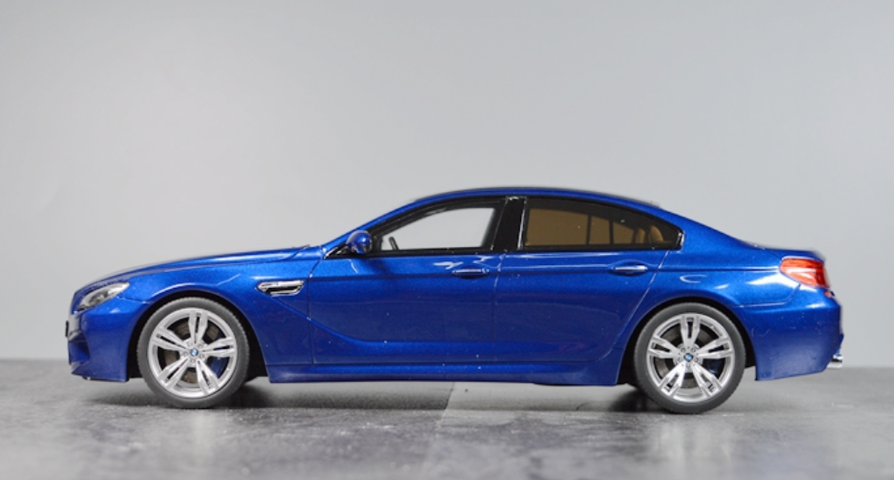 1/18 GT Spirit GTSpirit BMW F13 M6 Gran Coupe (Blue) Resin Car Model