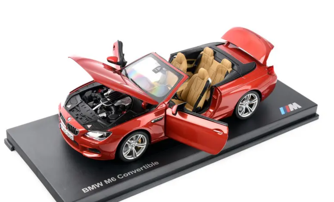 1/18 京商 BMW M6 Convertible コンバーチブル シルバー 銀 ミニカー
