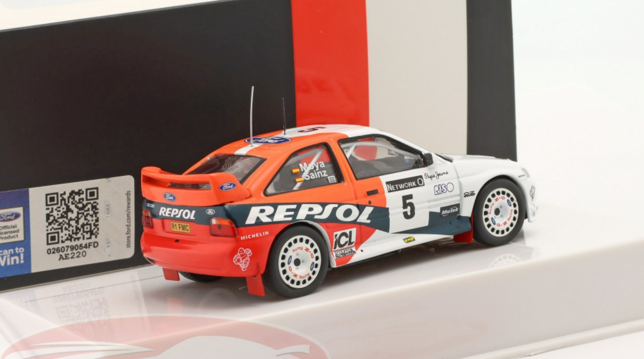 1/43 Ixo 1997 Ford Escort WRC #5 3rd RAC Rallye Ford Motor Co. Ltd