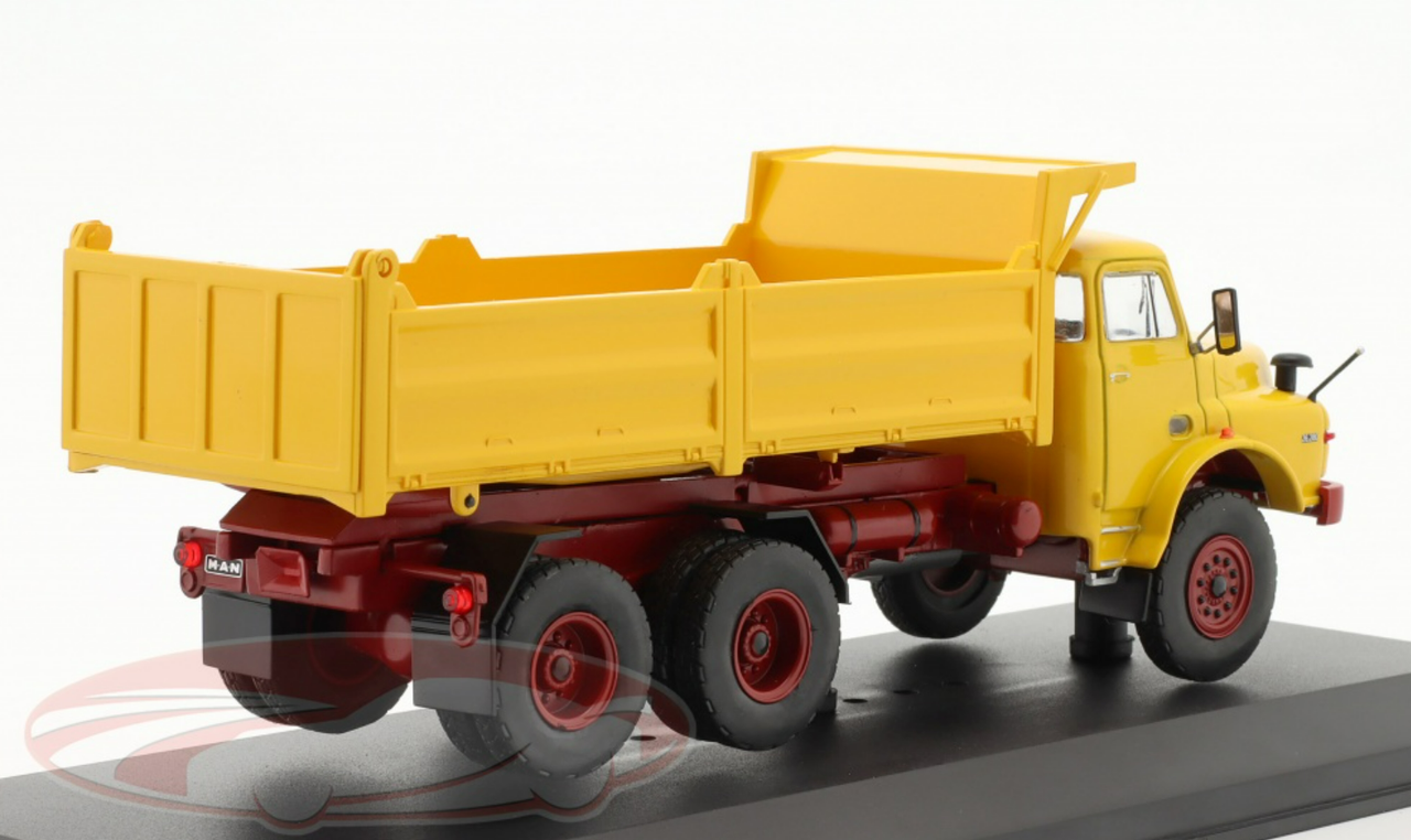 1/43 Ixo 1970 M.A.N. Hauber DHAK 26.280 6x6 Dumper Diecast Car Model