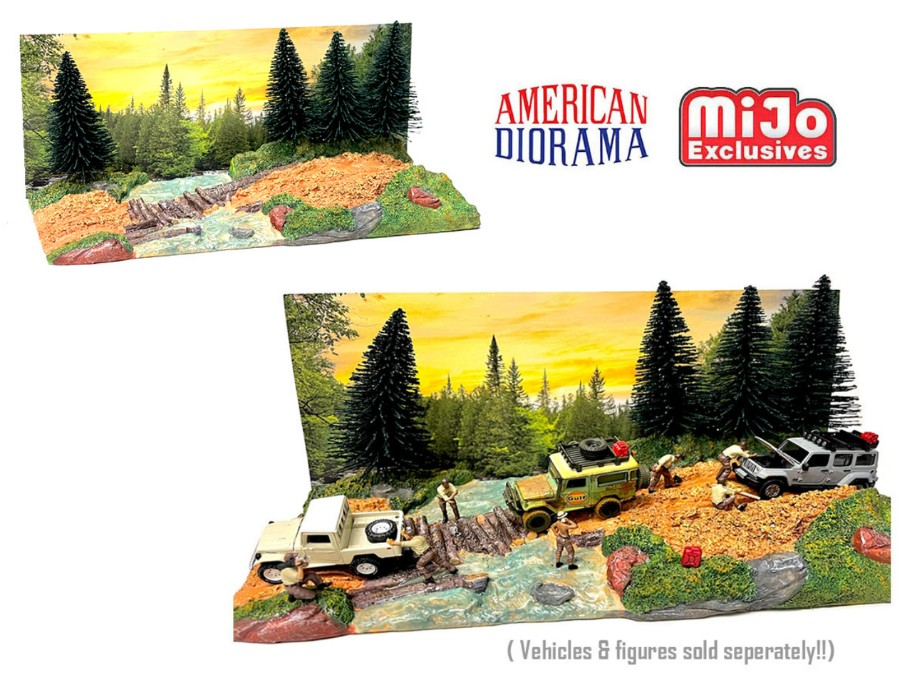 1/64 American Diorama Overland Off Road Diorama