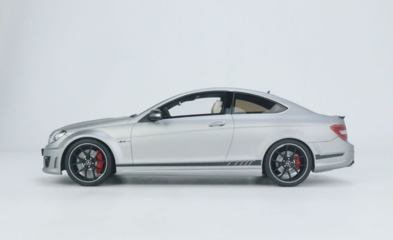 1/18 GT Spirit 2013-2015 Mercedes-Benz C63 AMG Edition 507 (Silver) Resin Car Model