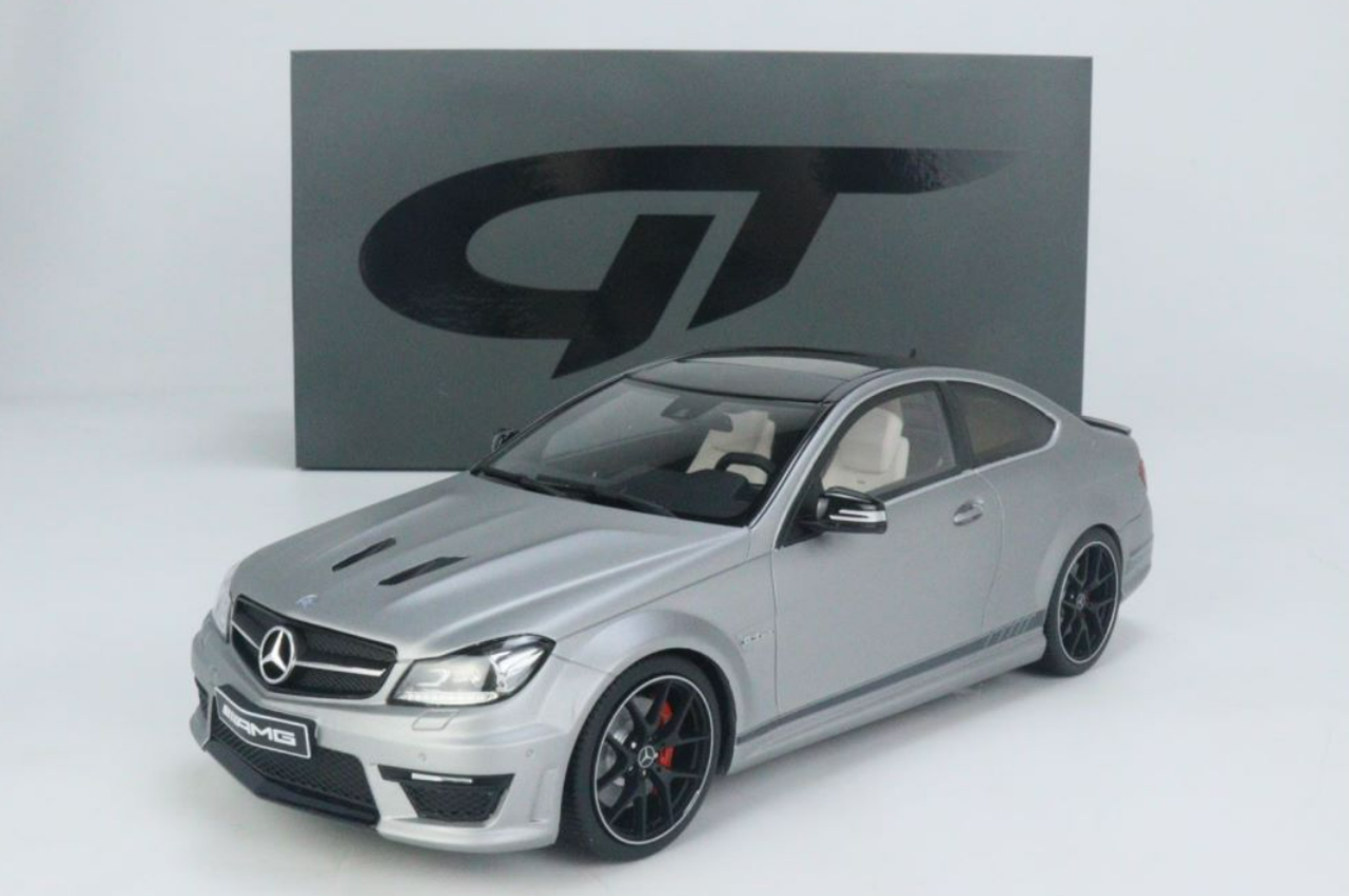 1/18 GT Spirit 2013-2015 Mercedes-Benz C63 AMG Edition 507 (Silver) Resin Car Model