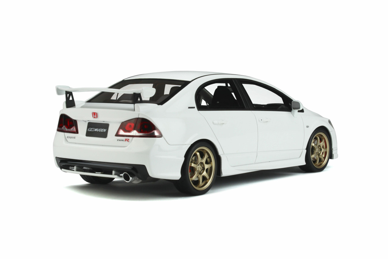 1/18 OTTO Honda Civic FD2 Type R Mugen (White) Resin Car Model