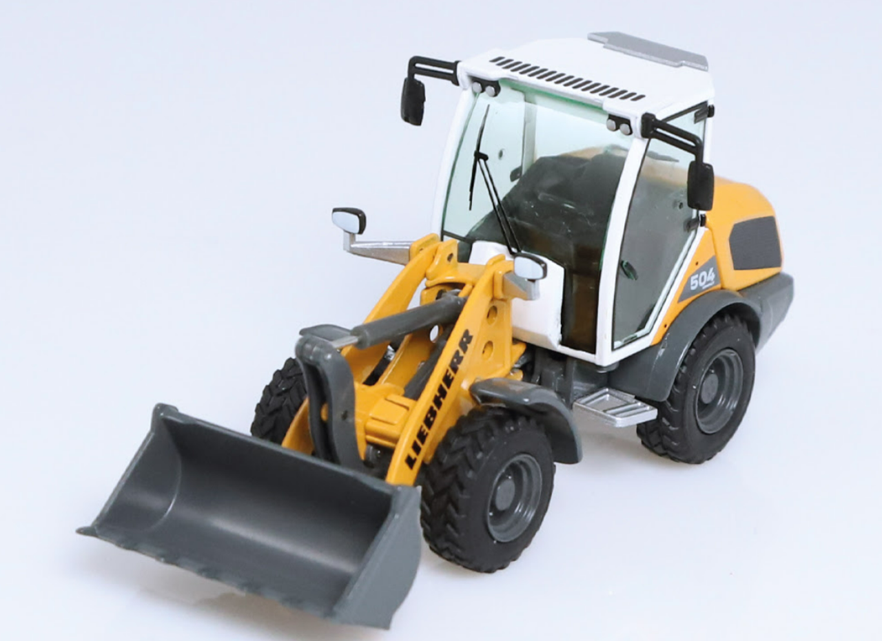 1/18 NZG Liebherr L504 Compact Wheel loader Diecast Model