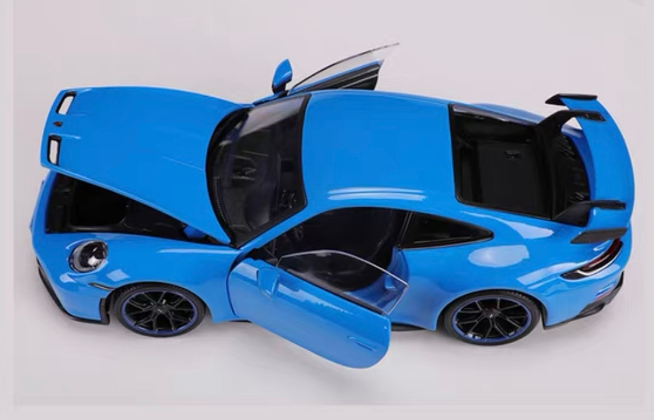 1/18 Maisto Porsche 911 GT3 992 Generation (Shark Blue) Diecast
