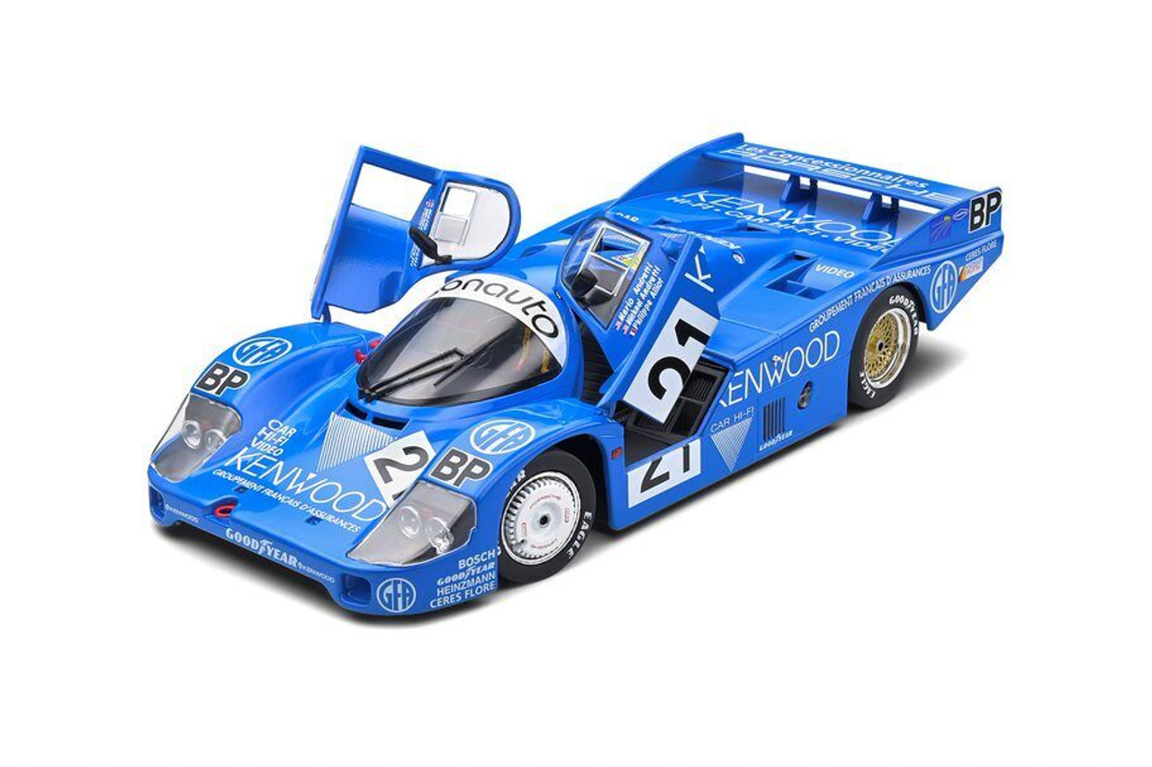 ミニカー PMA 1/18 Porsche 956 24H Le Mans 1982 1/18 MINICHAMPS Porsche 956L 24H Le Mans 1982 #1 White Blue