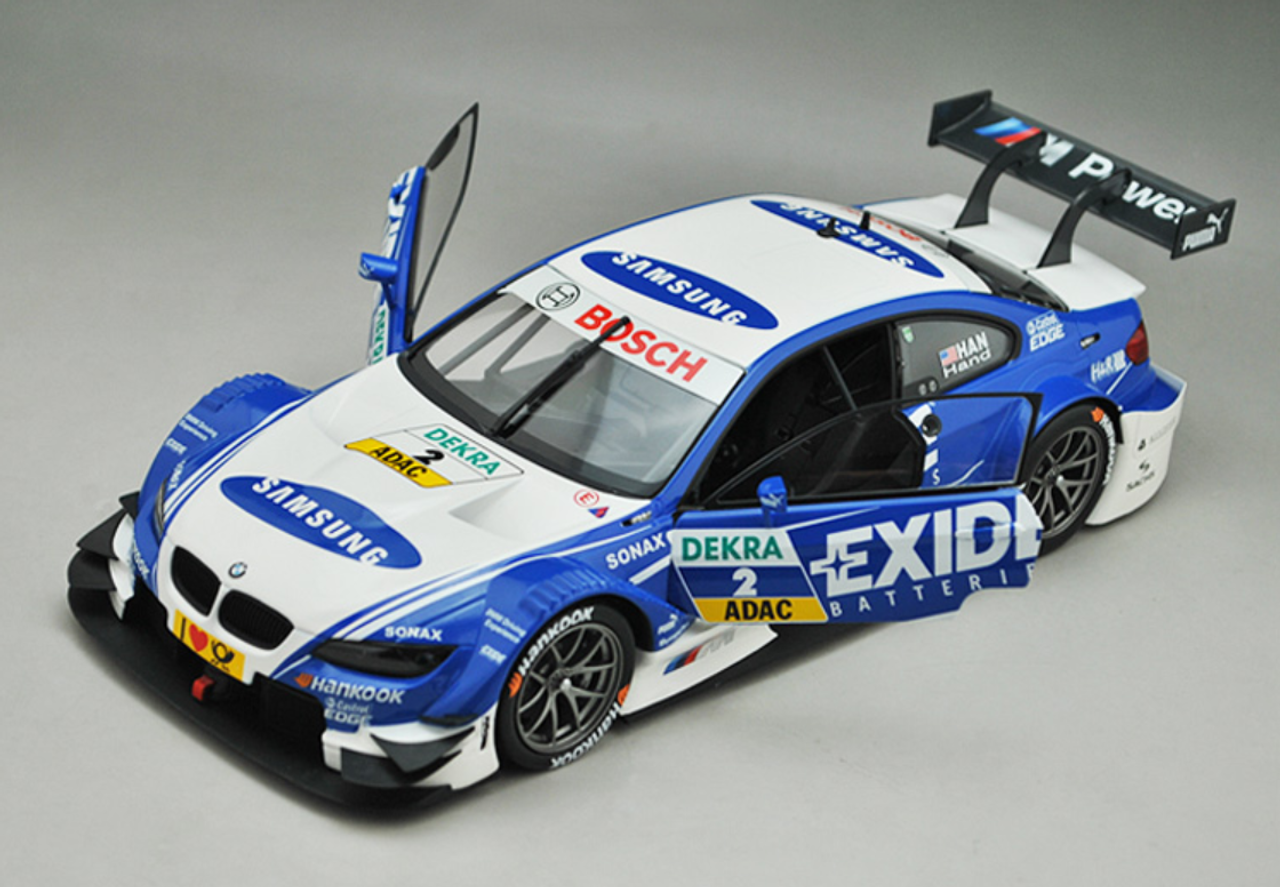 1/18 Minichamps BMW E92 M3 DTM Team RMG Reinhold Joey Hand #2 Diecast Car Model