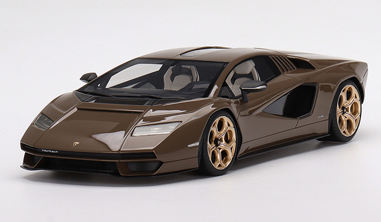 ミニカー Top Speed 1/18 Lamborghini Countach 1/18 Top Speed Lamborghini Countach LPI800-4 (Dark Bronze