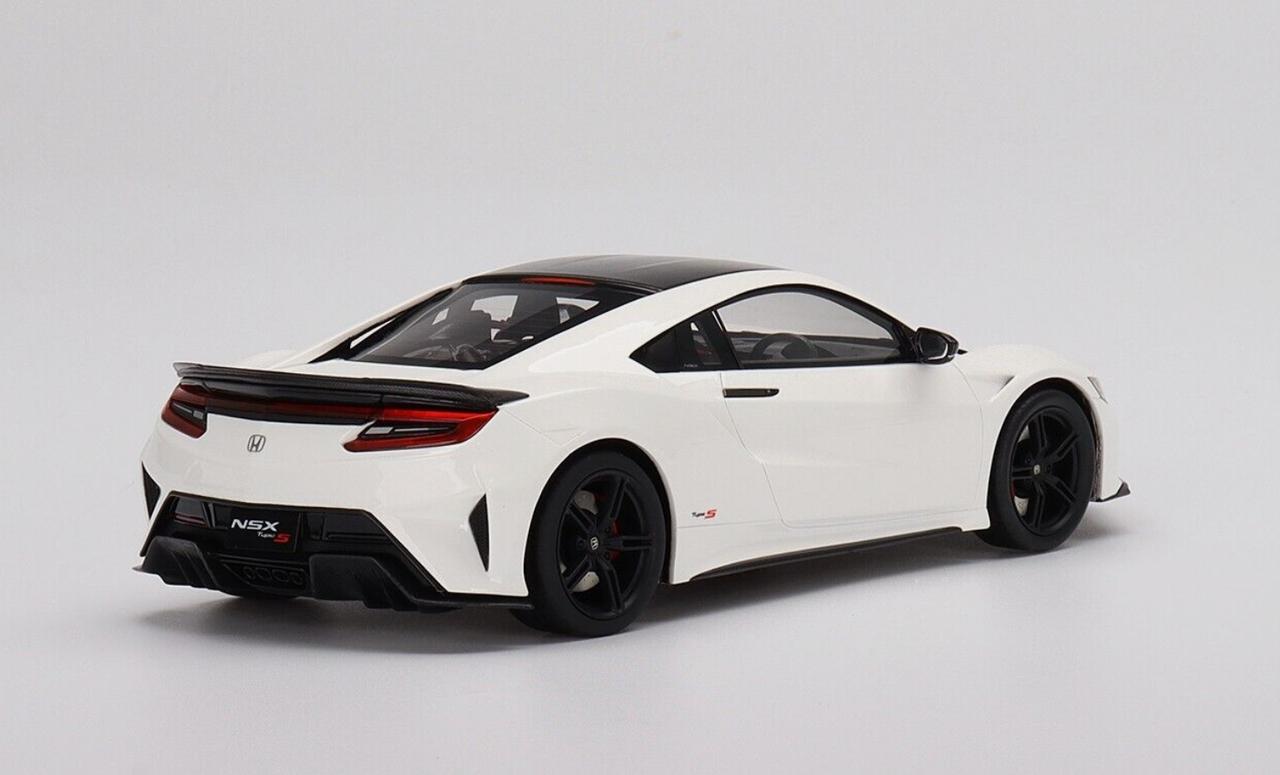 Hobby Japan 1/18 ホンダ NSX 130R White 1/18 Top Speed 2022 Honda NSX Type S 130R (White) Resin Car